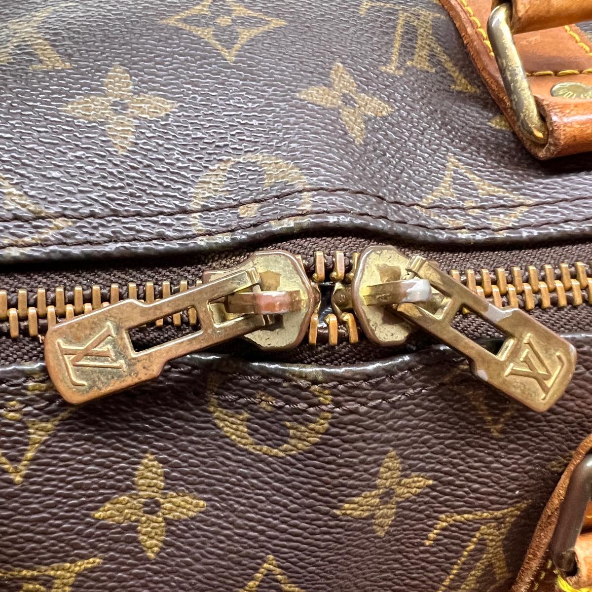 LOUIS VUITTON Monogram Keepall Bandouliere 50 Boston Bag M41416 LV jk2669
