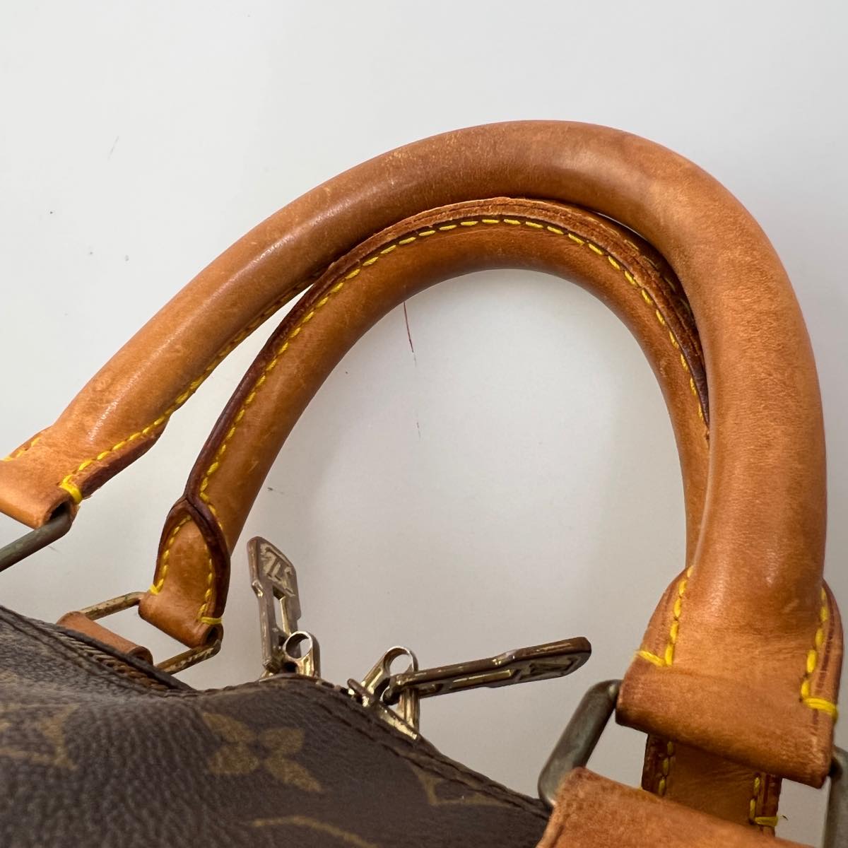 LOUIS VUITTON Monogram Keepall Bandouliere 50 Boston Bag M41416 LV jk2669