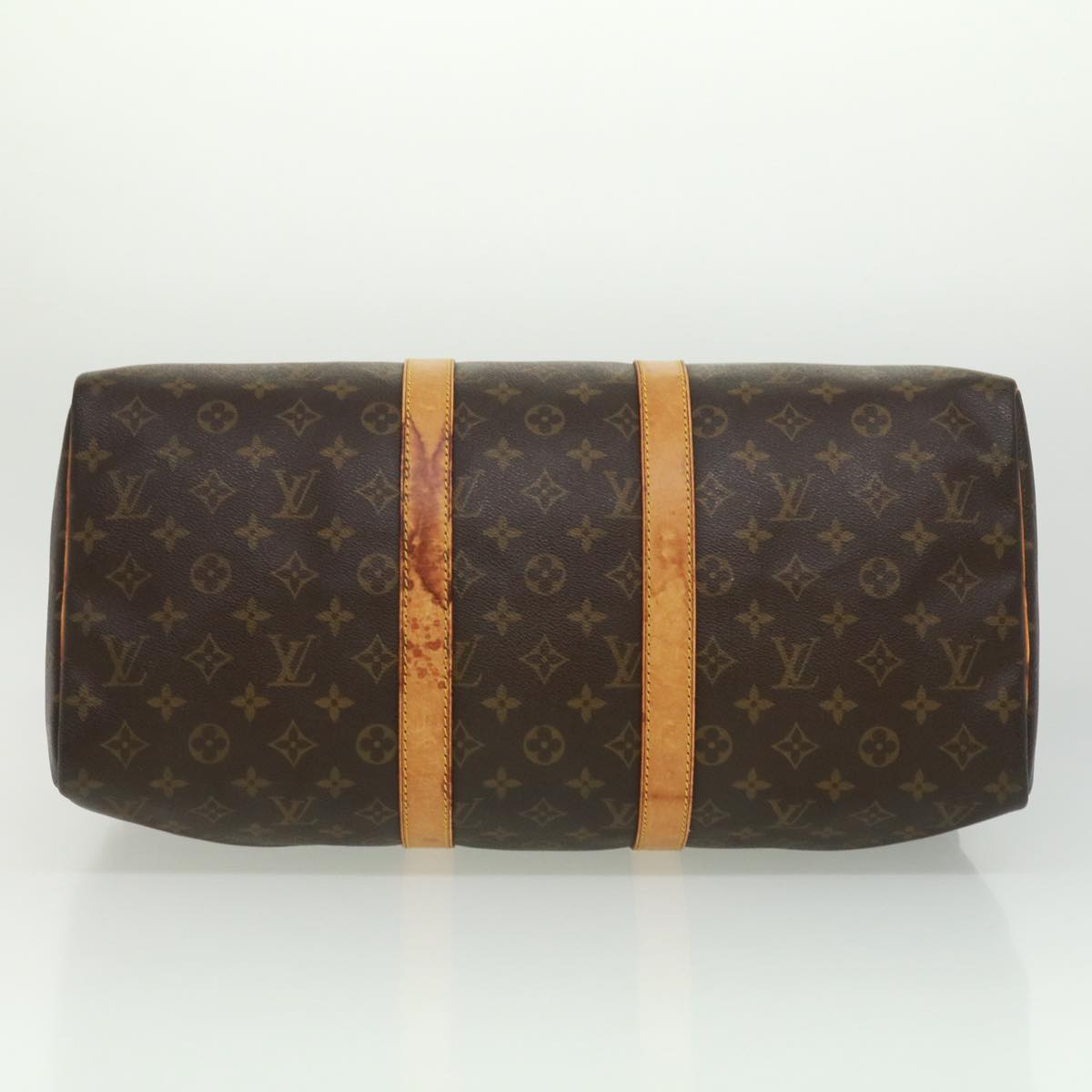 LOUIS VUITTON Monogram Keepall 45 Boston Bag M41428 LV jk2676