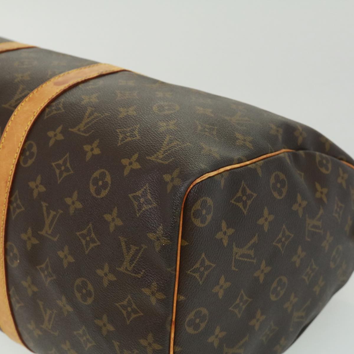 LOUIS VUITTON Monogram Keepall 45 Boston Bag M41428 LV jk2676