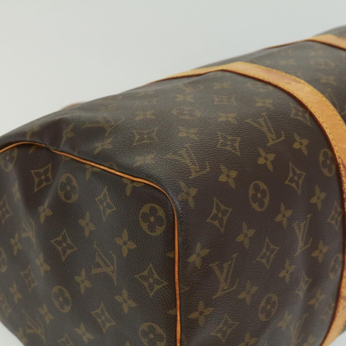 LOUIS VUITTON Monogram Keepall 45 Boston Bag M41428 LV jk2676