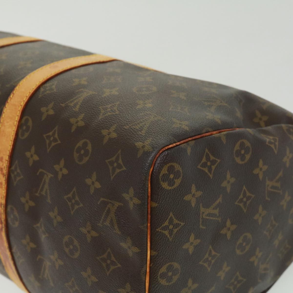 LOUIS VUITTON Monogram Keepall 45 Boston Bag M41428 LV jk2676