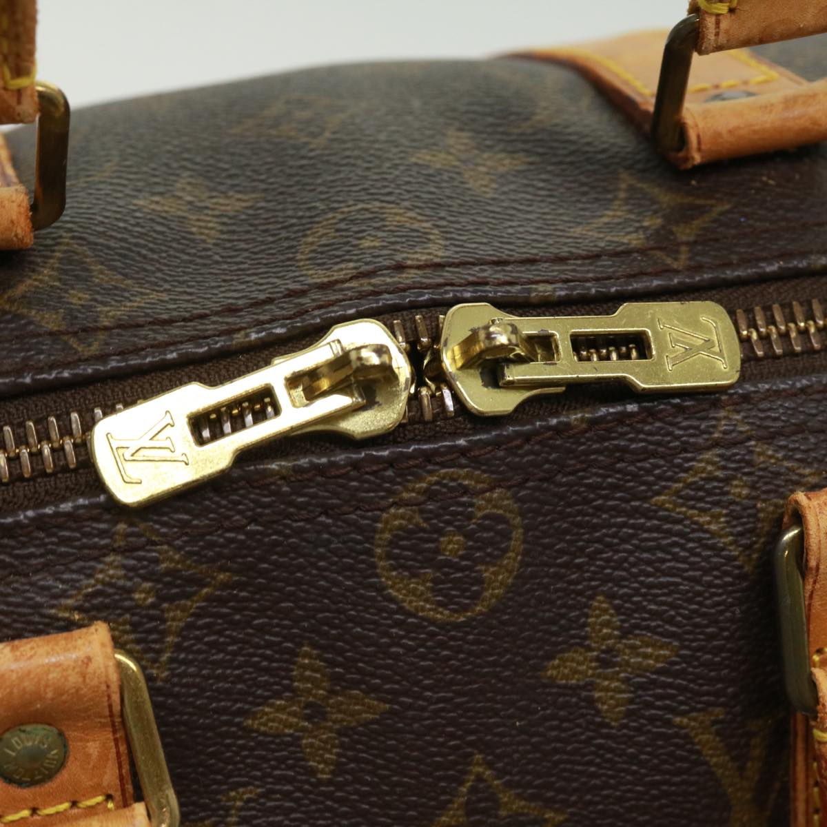 LOUIS VUITTON Monogram Keepall 45 Boston Bag M41428 LV jk2676