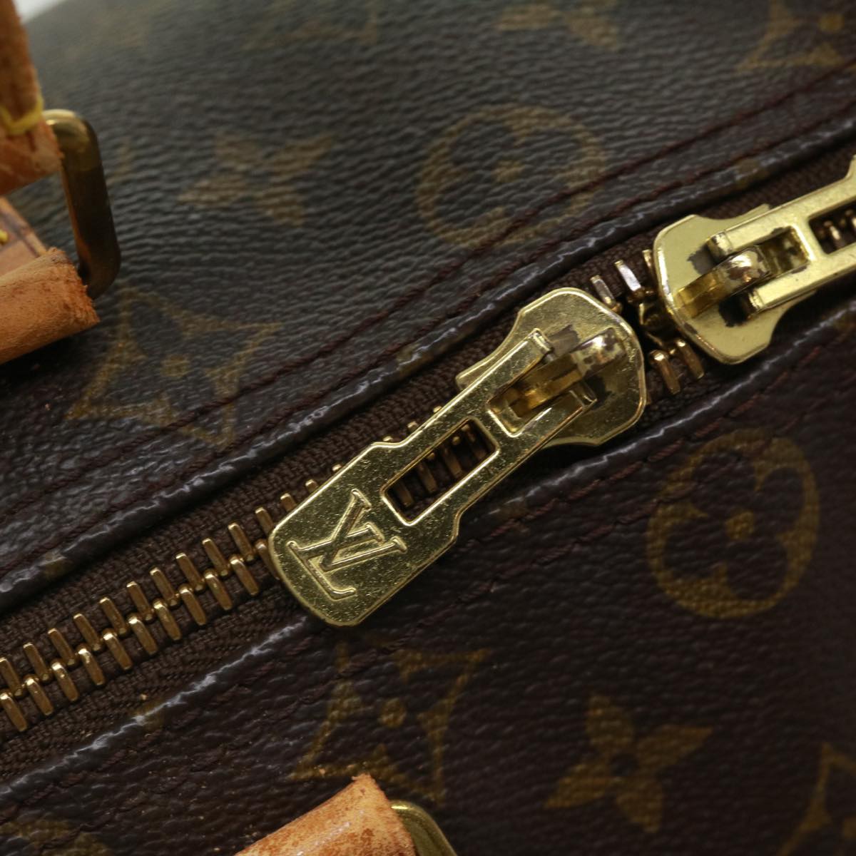 LOUIS VUITTON Monogram Keepall 45 Boston Bag M41428 LV jk2676