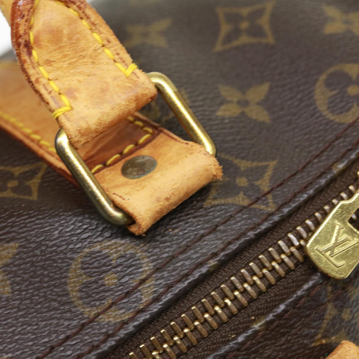 LOUIS VUITTON Monogram Keepall 45 Boston Bag M41428 LV jk2676
