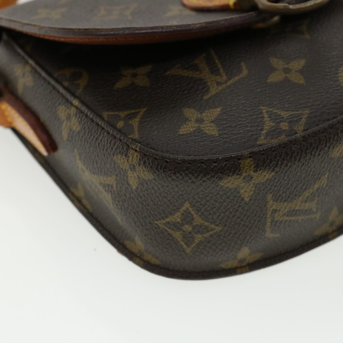 LOUIS VUITTON Monogram Saint Cloud PM Shoulder Bag M51244 LV jk2701