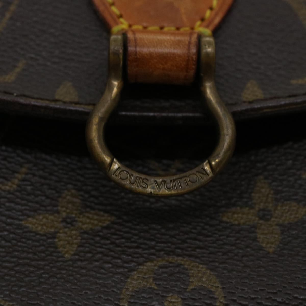 LOUIS VUITTON Monogram Saint Cloud PM Shoulder Bag M51244 LV jk2701
