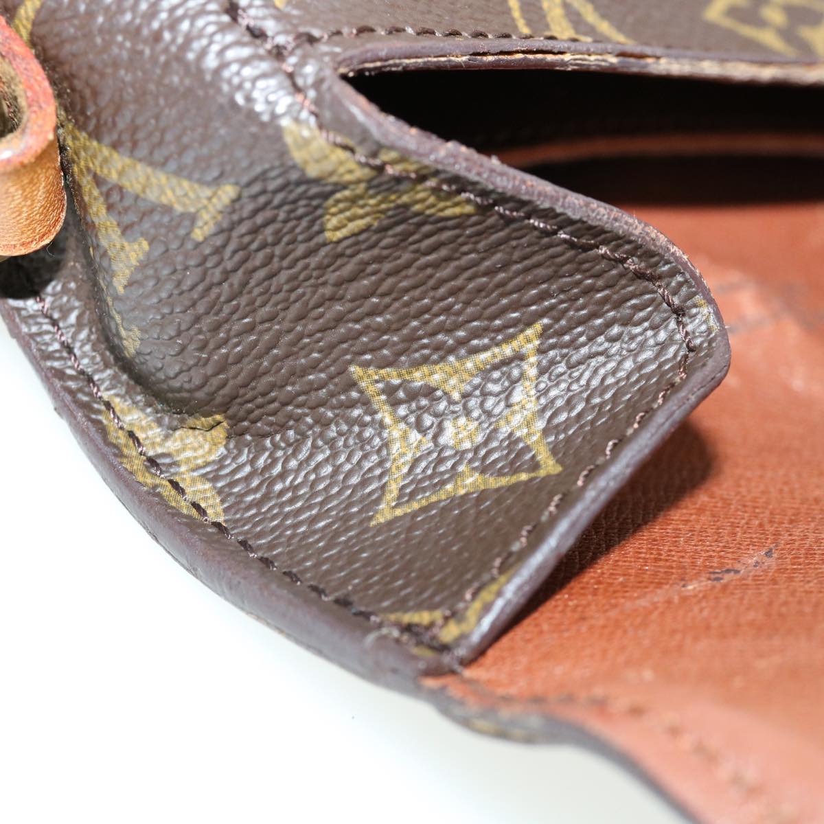 LOUIS VUITTON Monogram Saint Cloud PM Shoulder Bag M51244 LV jk2701