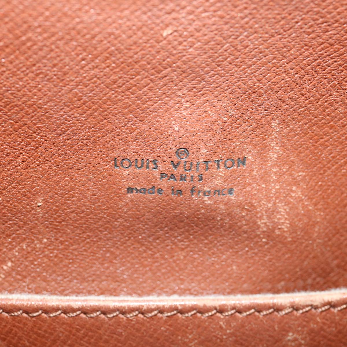 LOUIS VUITTON Monogram Saint Cloud PM Shoulder Bag M51244 LV jk2701