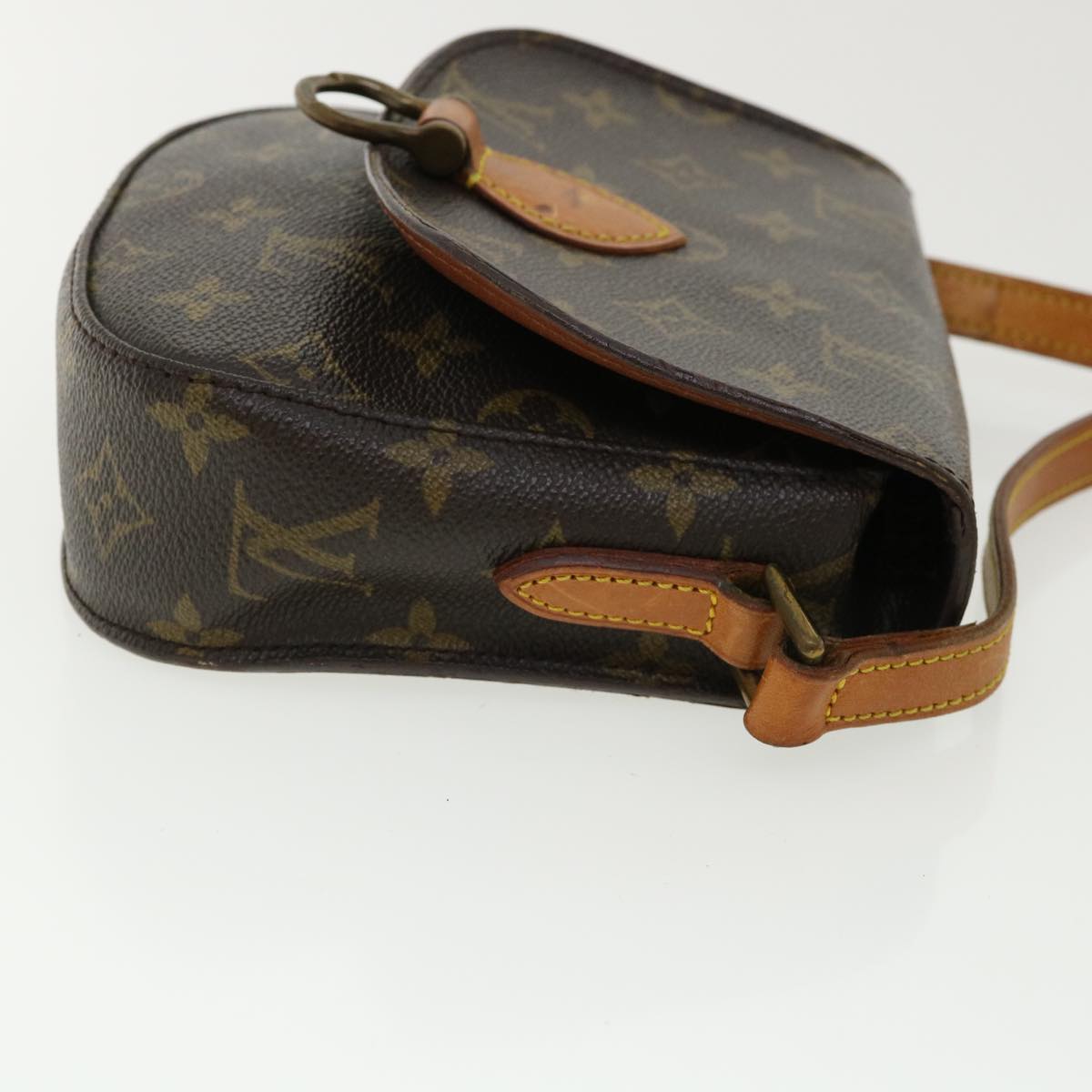 LOUIS VUITTON Monogram Saint Cloud PM Shoulder Bag M51244 LV jk2701