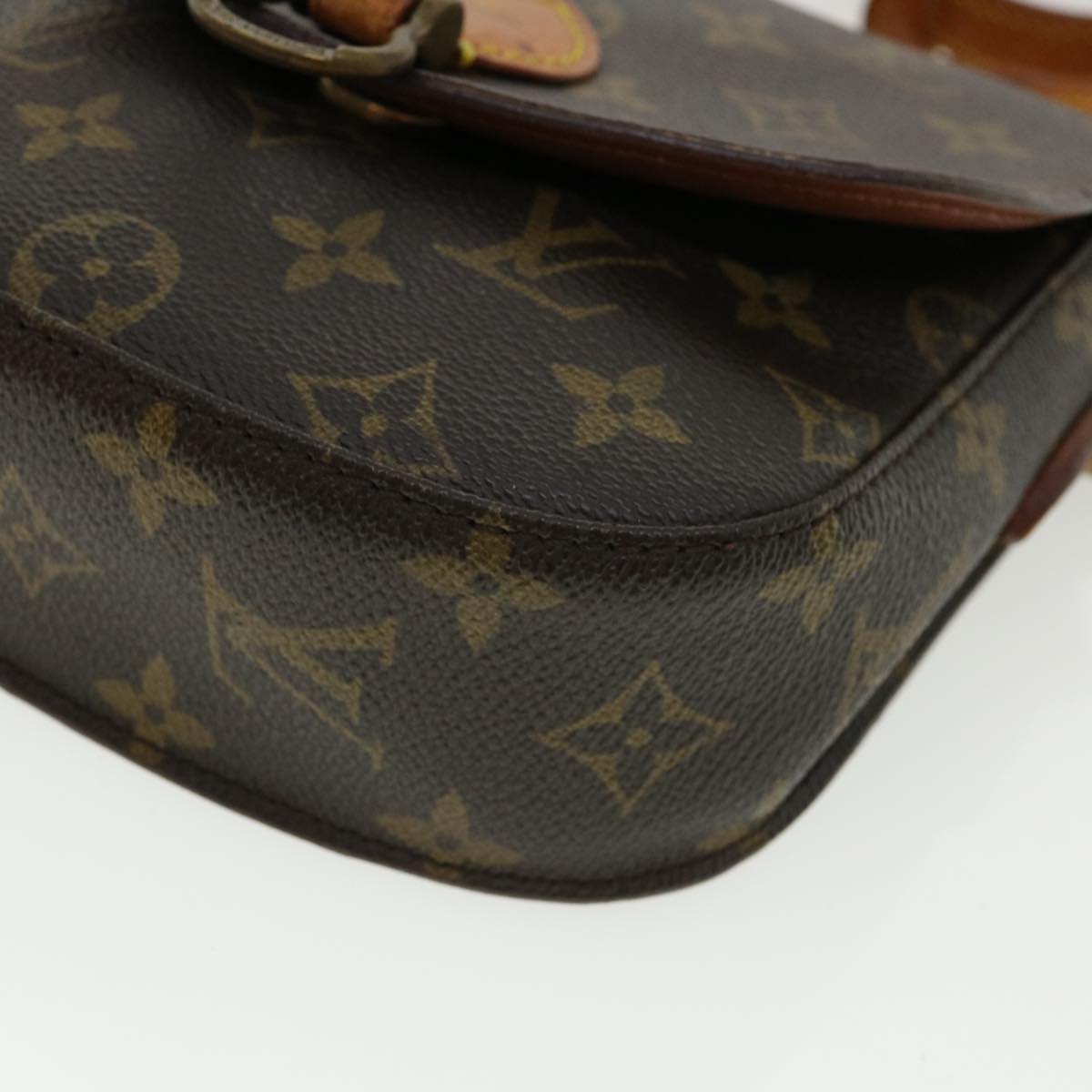 LOUIS VUITTON Monogram Saint Cloud PM Shoulder Bag M51244 LV jk2701