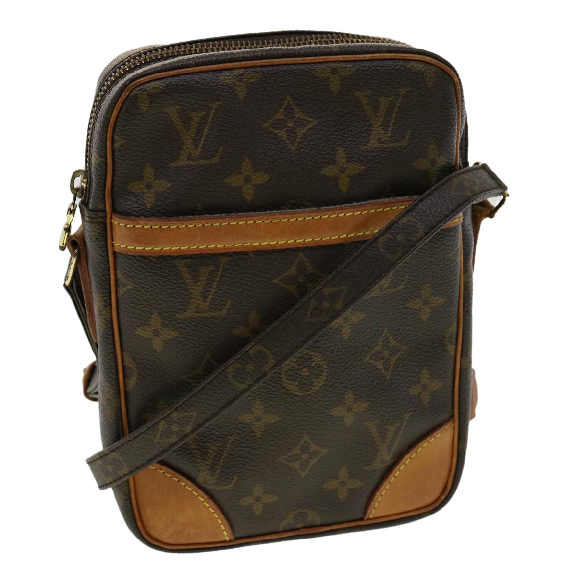 LOUIS VUITTON Monogram Danube Shoulder Bag M45266 LV jk2706