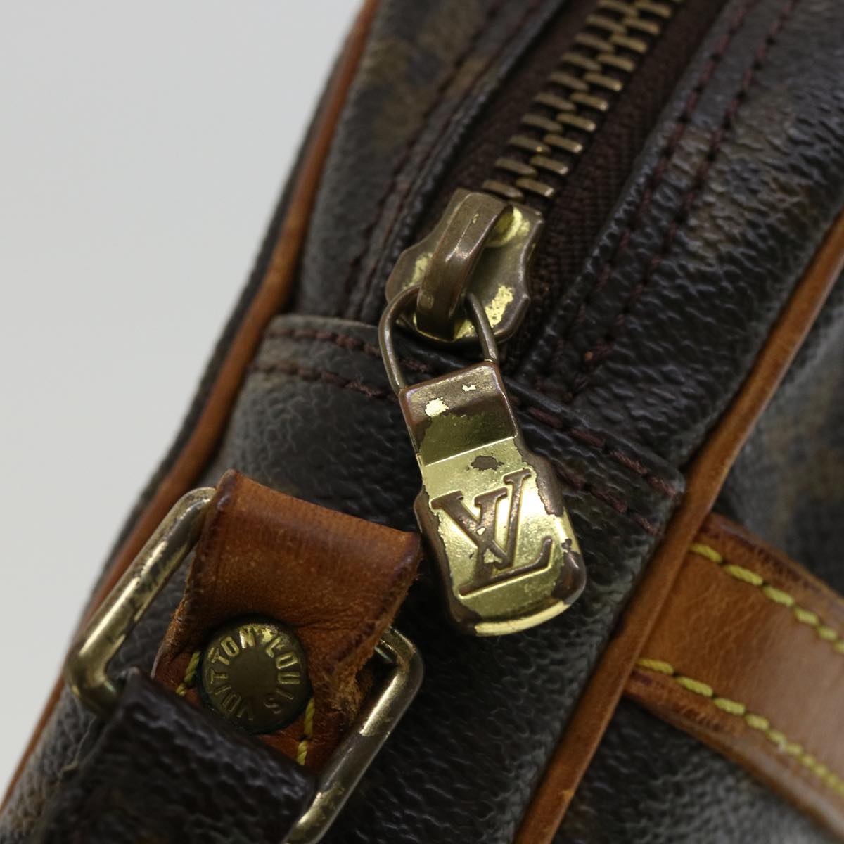 LOUIS VUITTON Monogram Danube Shoulder Bag M45266 LV jk2708