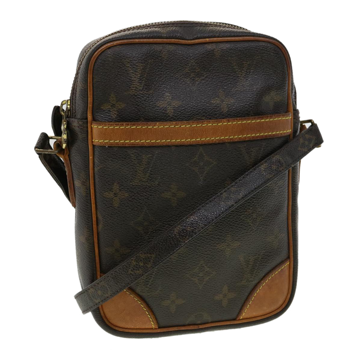 LOUIS VUITTON Monogram Danube Shoulder Bag M45266 LV jk2708