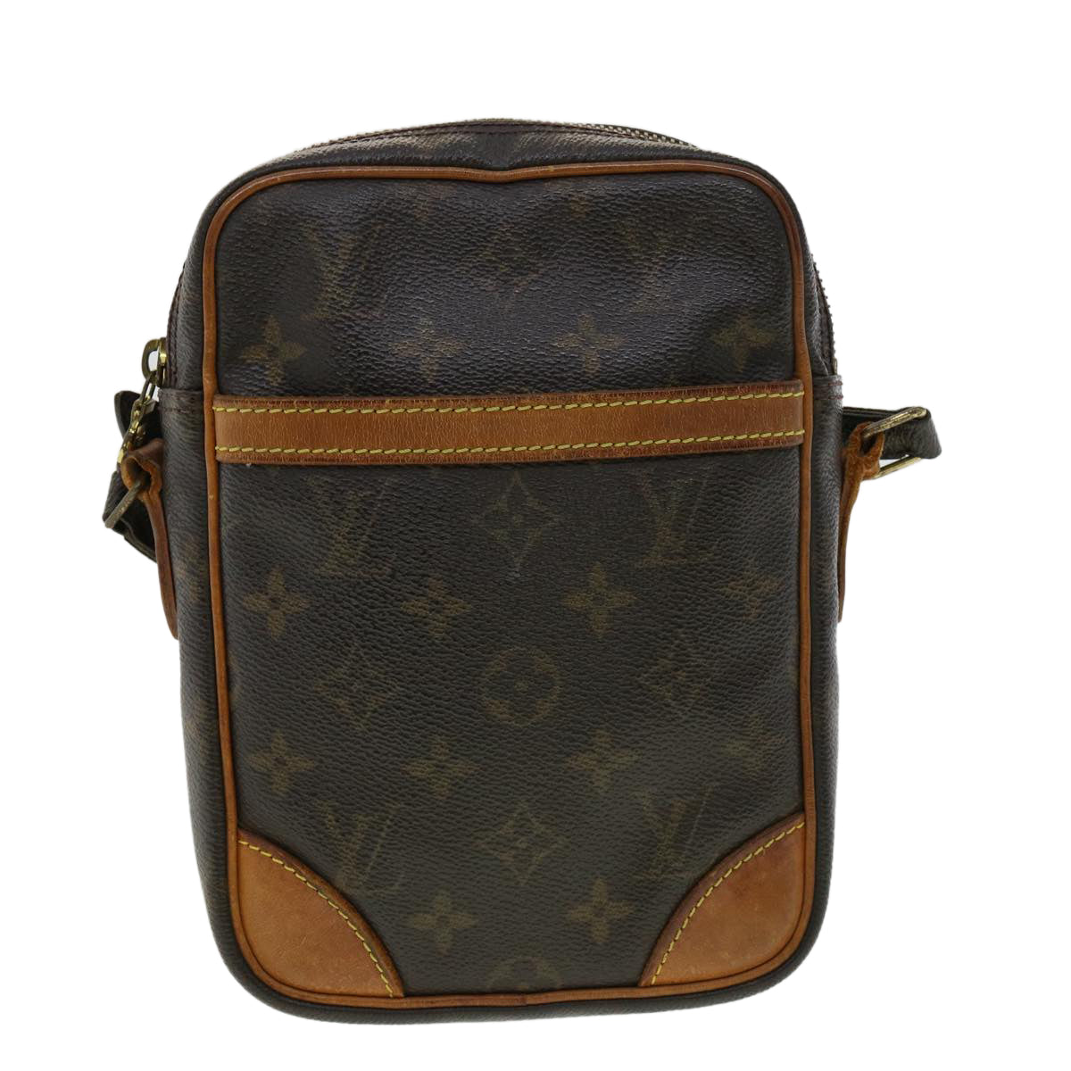 LOUIS VUITTON Monogram Danube Shoulder Bag M45266 LV jk2708