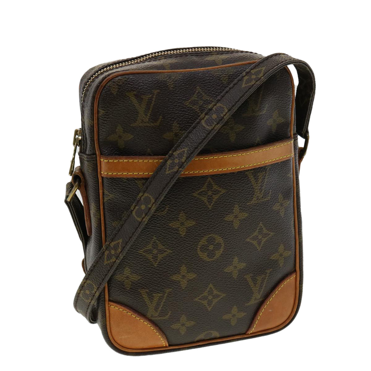 LOUIS VUITTON Monogram Danube Shoulder Bag M45266 LV jk2709