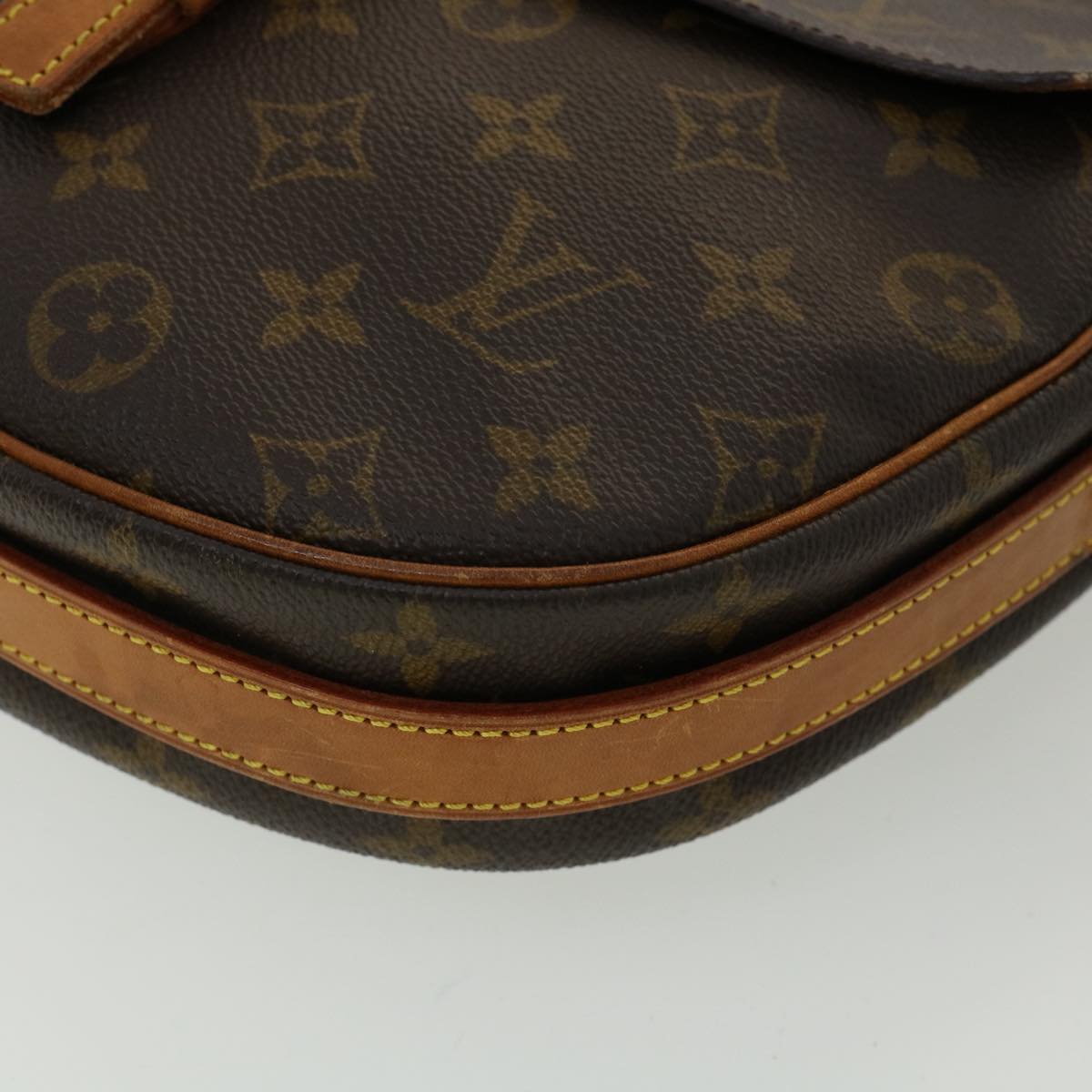 LOUIS VUITTON Monogram Jeune Fille GM Shoulder Bag M51225 LV jk2713
