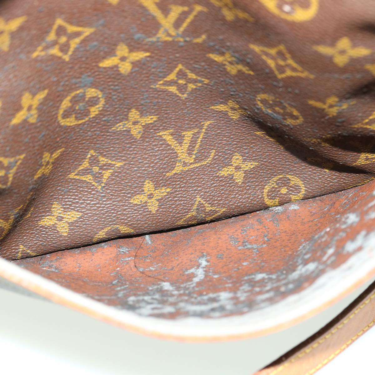 LOUIS VUITTON Monogram Jeune Fille GM Shoulder Bag M51225 LV jk2713