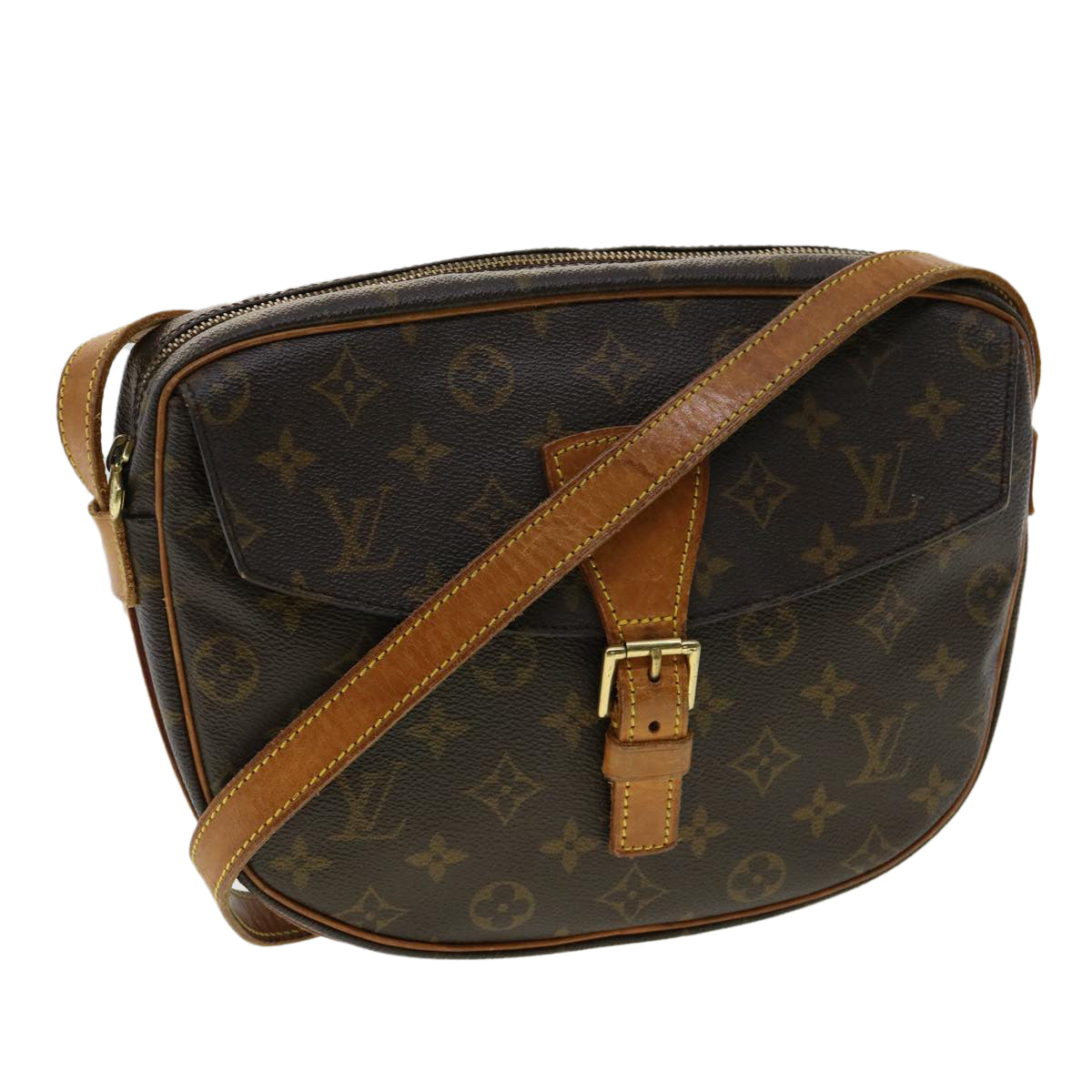 LOUIS VUITTON Monogram Jeune Fille GM Shoulder Bag M51225 LV jk2713
