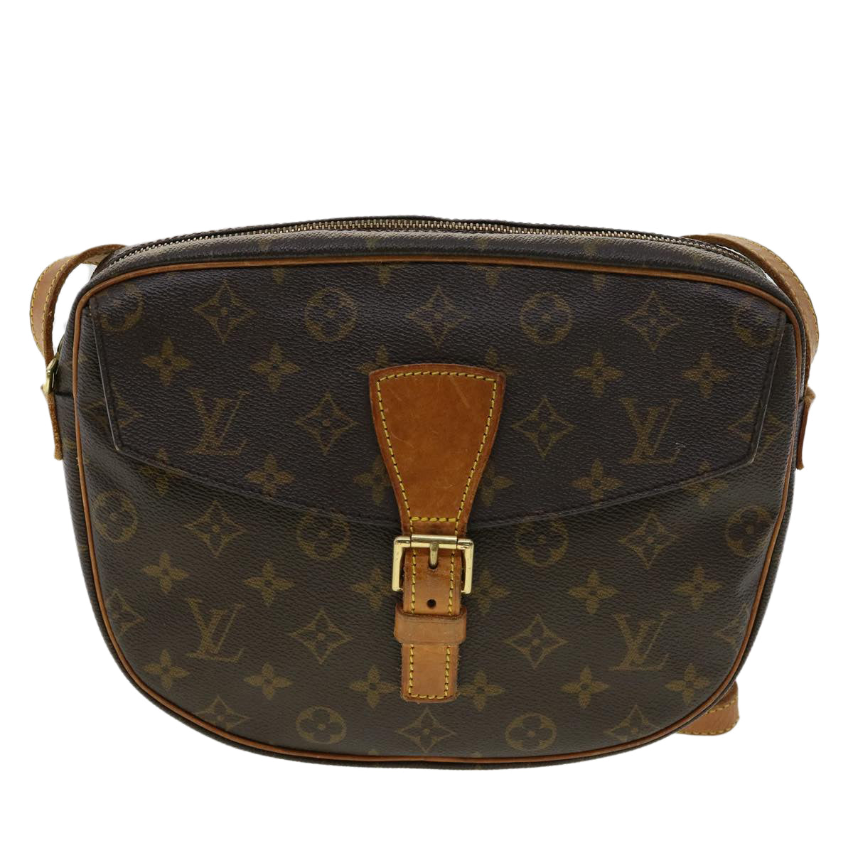 LOUIS VUITTON Monogram Jeune Fille GM Shoulder Bag M51225 LV jk2713