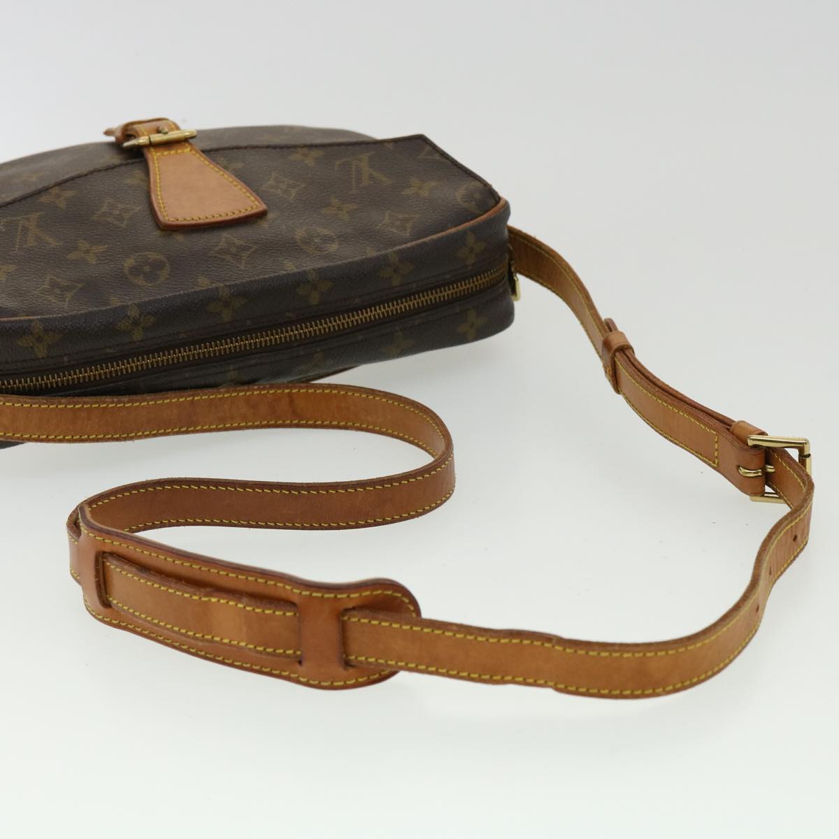 LOUIS VUITTON Monogram Jeune Fille GM Shoulder Bag M51225 LV jk2713