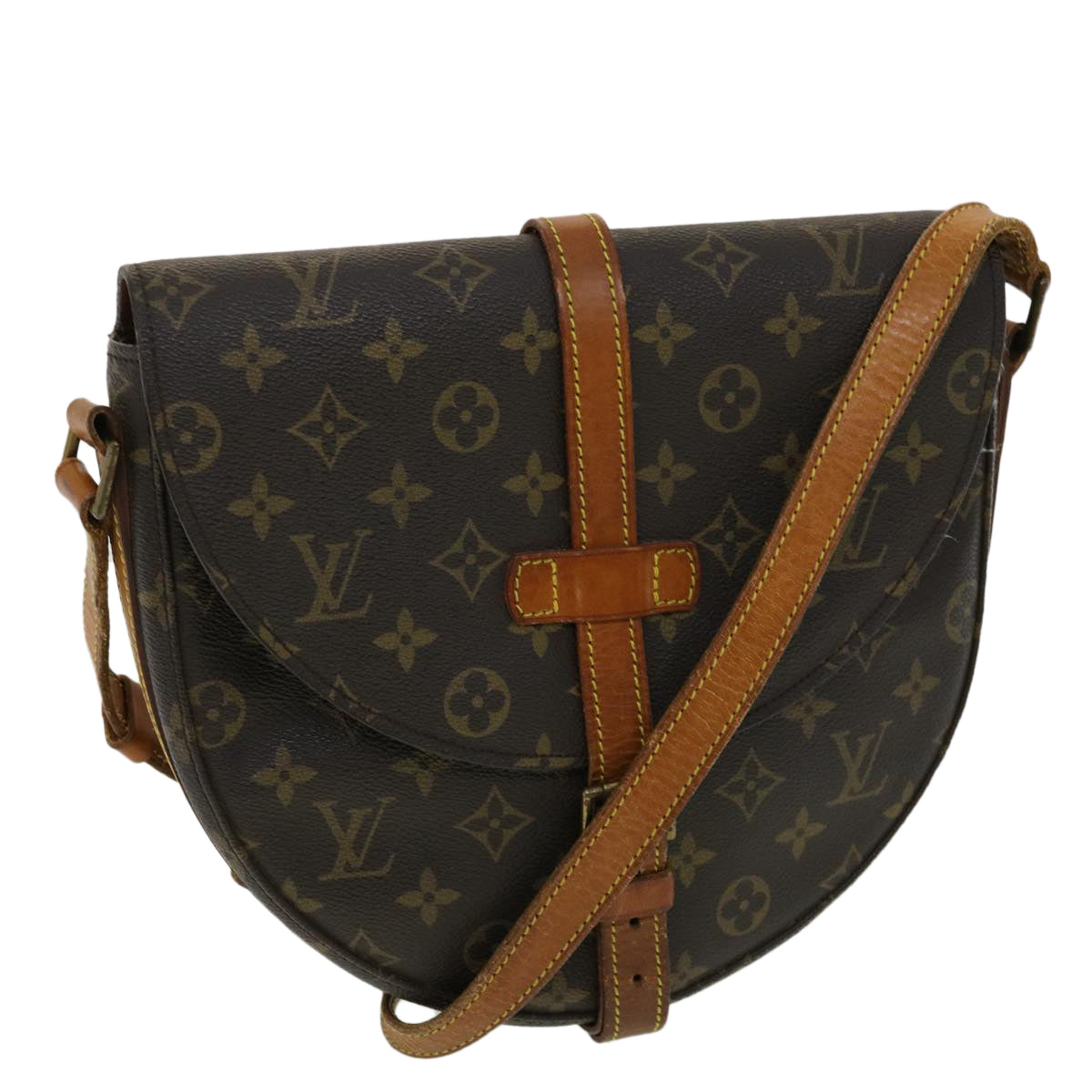 LOUIS VUITTON Monogram Chantilly GM Shoulder Bag M51232 LV jk2715