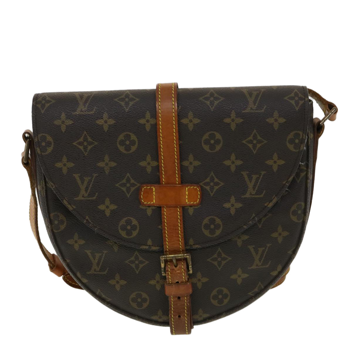 LOUIS VUITTON Monogram Chantilly GM Shoulder Bag M51232 LV jk2715