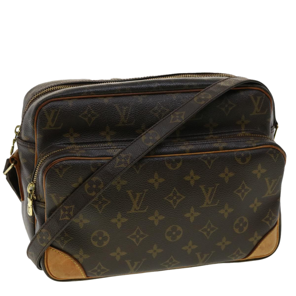 LOUIS VUITTON Monogram Nile Shoulder Bag M45244 LV jk2719
