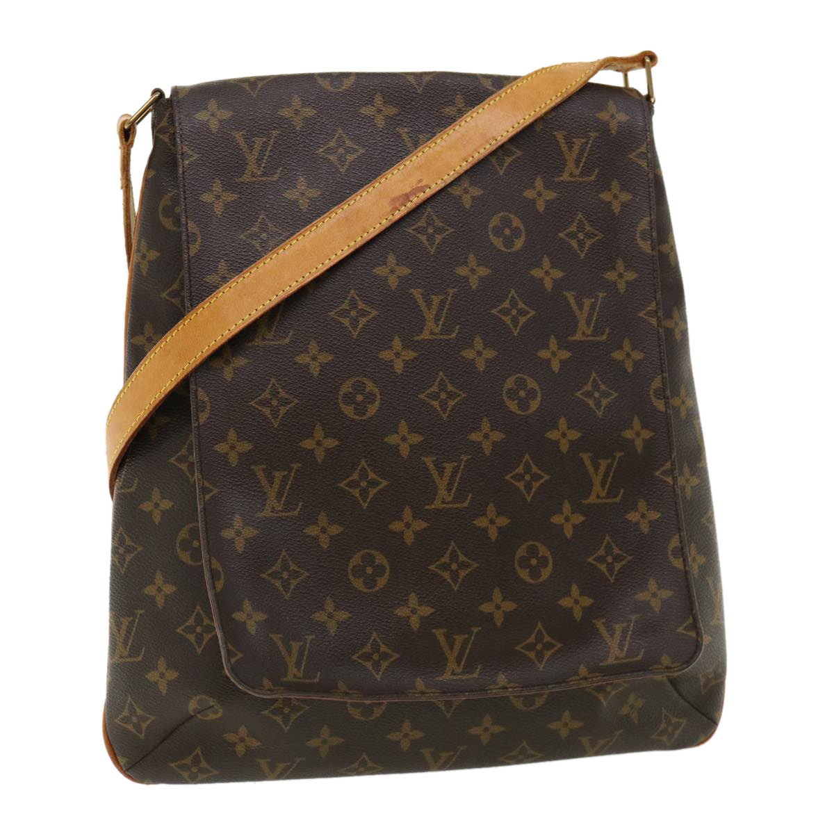 LOUIS VUITTON Monogram Musette Shoulder Bag M51256 LV jk2724