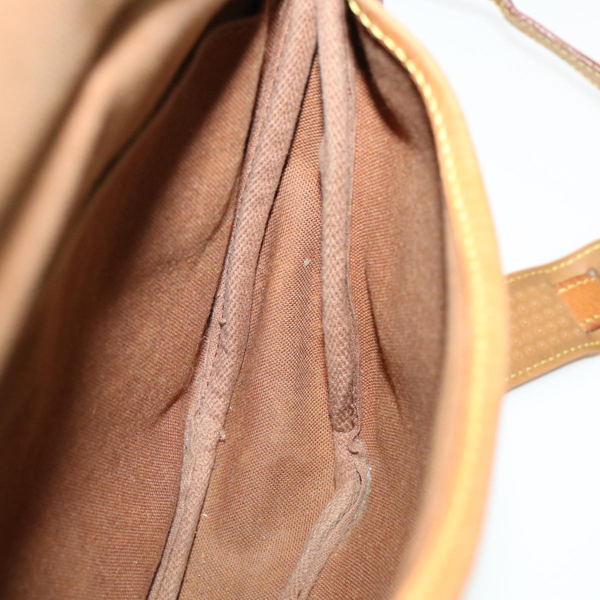 LOUIS VUITTON Monogram Saumur 30 Shoulder Bag M42256 LV jk2743