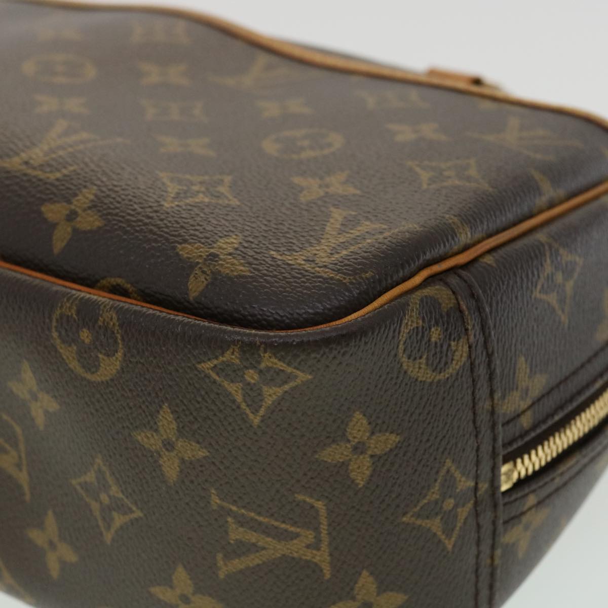 LOUIS VUITTON Monogram Trouville Hand Bag M42228 LV jk2750