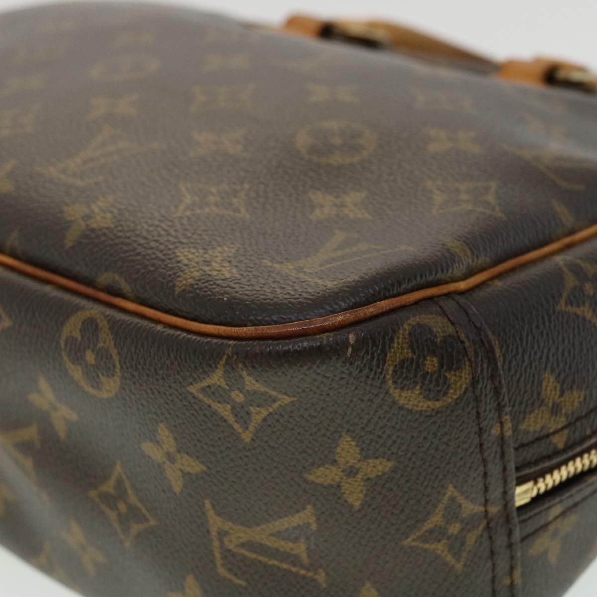 LOUIS VUITTON Monogram Trouville Hand Bag M42228 LV jk2750