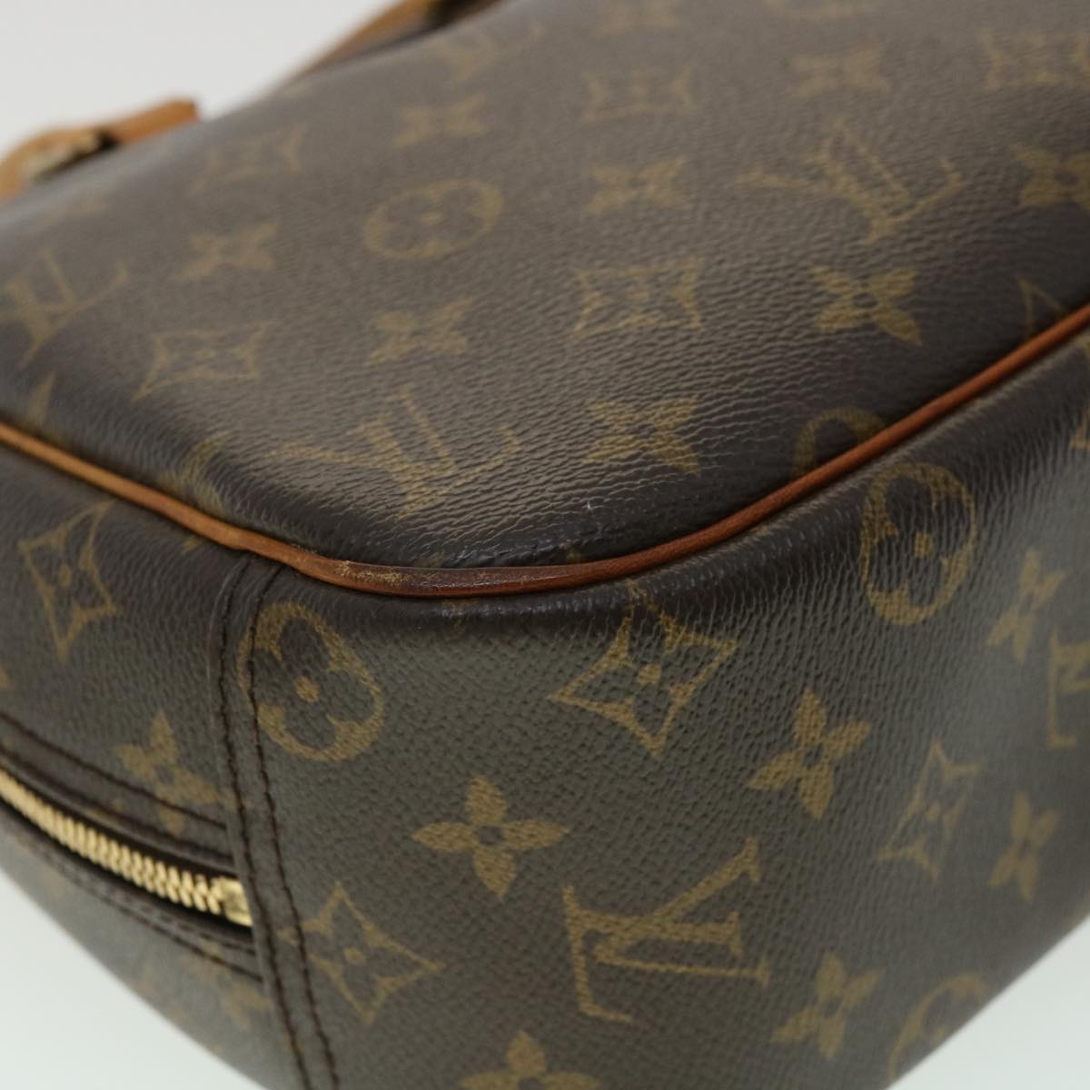 LOUIS VUITTON Monogram Trouville Hand Bag M42228 LV jk2750