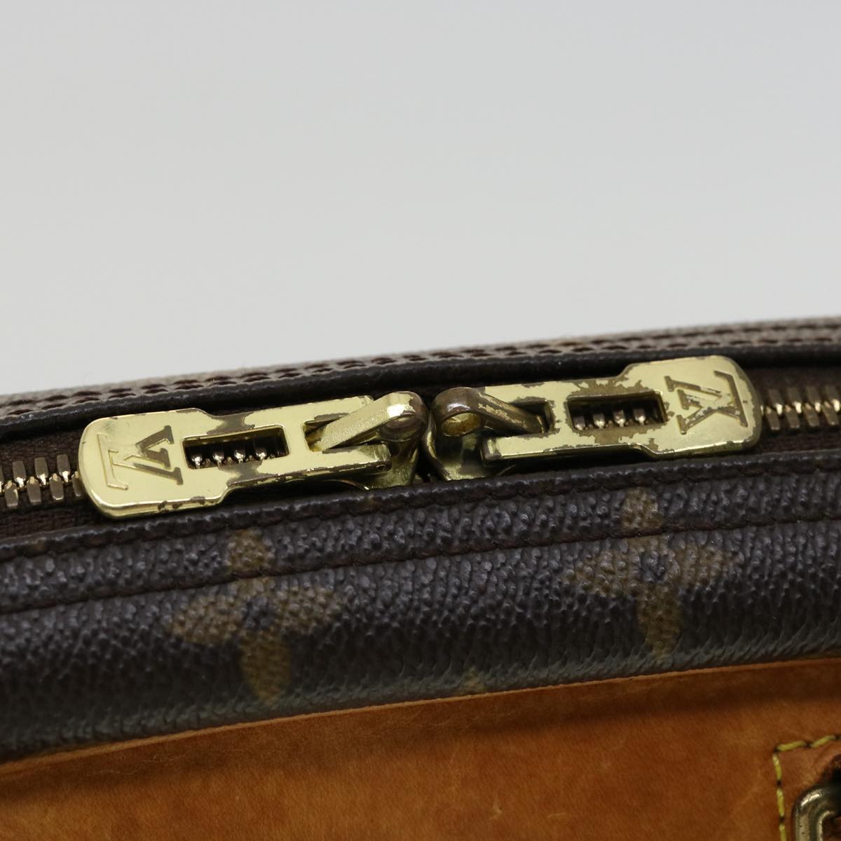 LOUIS VUITTON Monogram Trouville Hand Bag M42228 LV jk2750