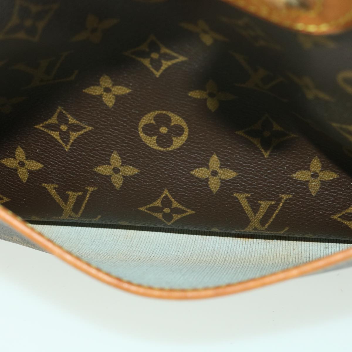 LOUIS VUITTON Monogram Trouville Hand Bag M42228 LV jk2750