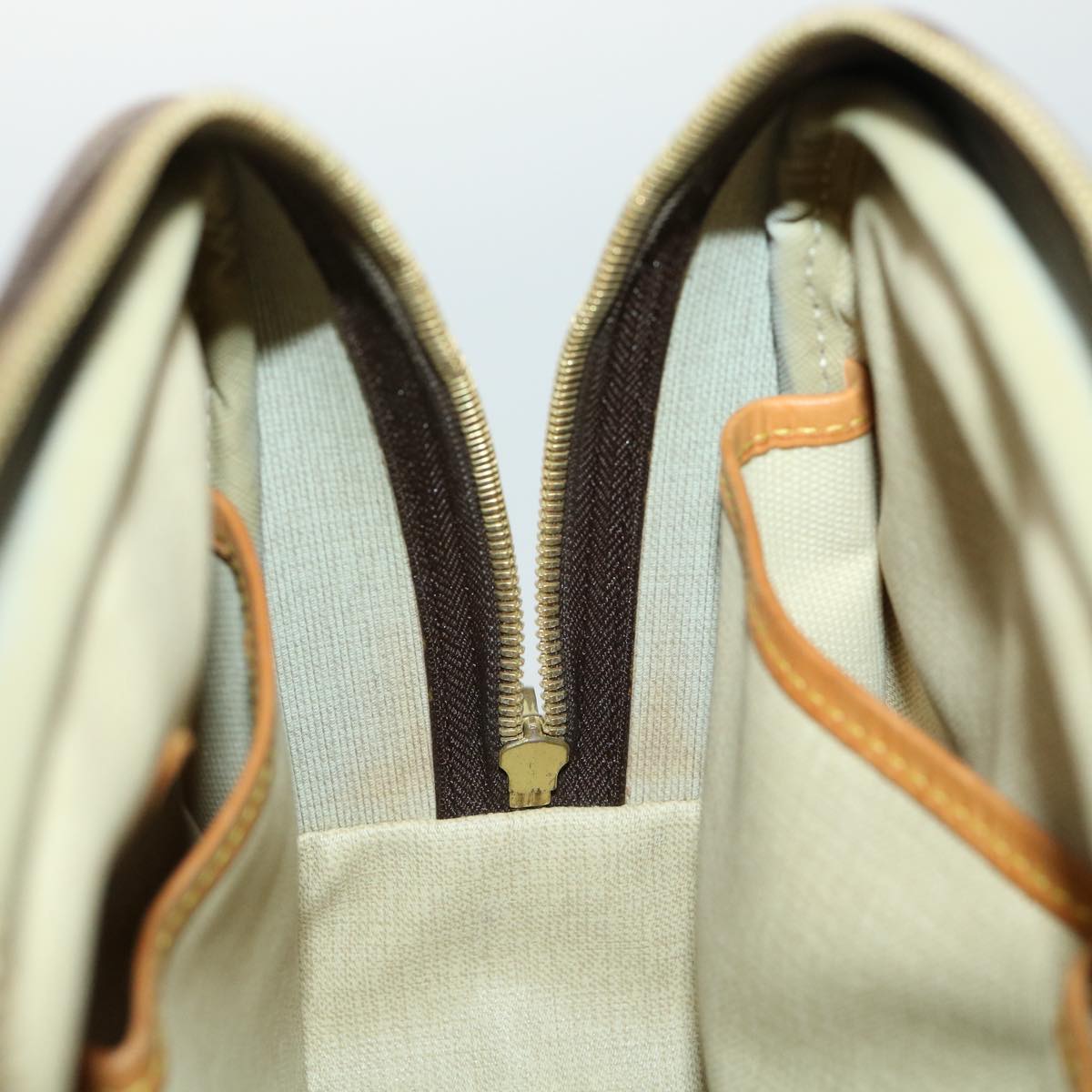 LOUIS VUITTON Monogram Trouville Hand Bag M42228 LV jk2750