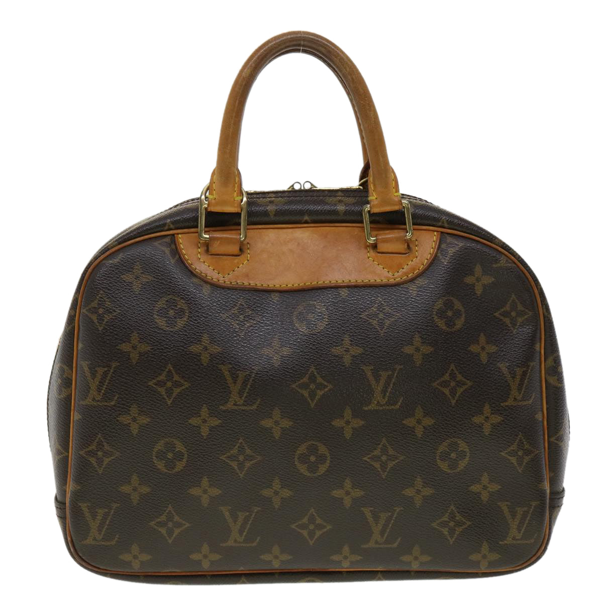 LOUIS VUITTON Monogram Trouville Hand Bag M42228 LV jk2750