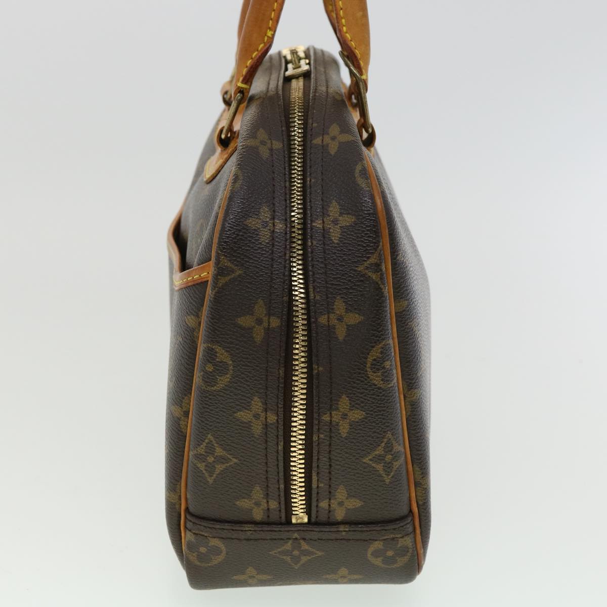 LOUIS VUITTON Monogram Trouville Hand Bag M42228 LV jk2750