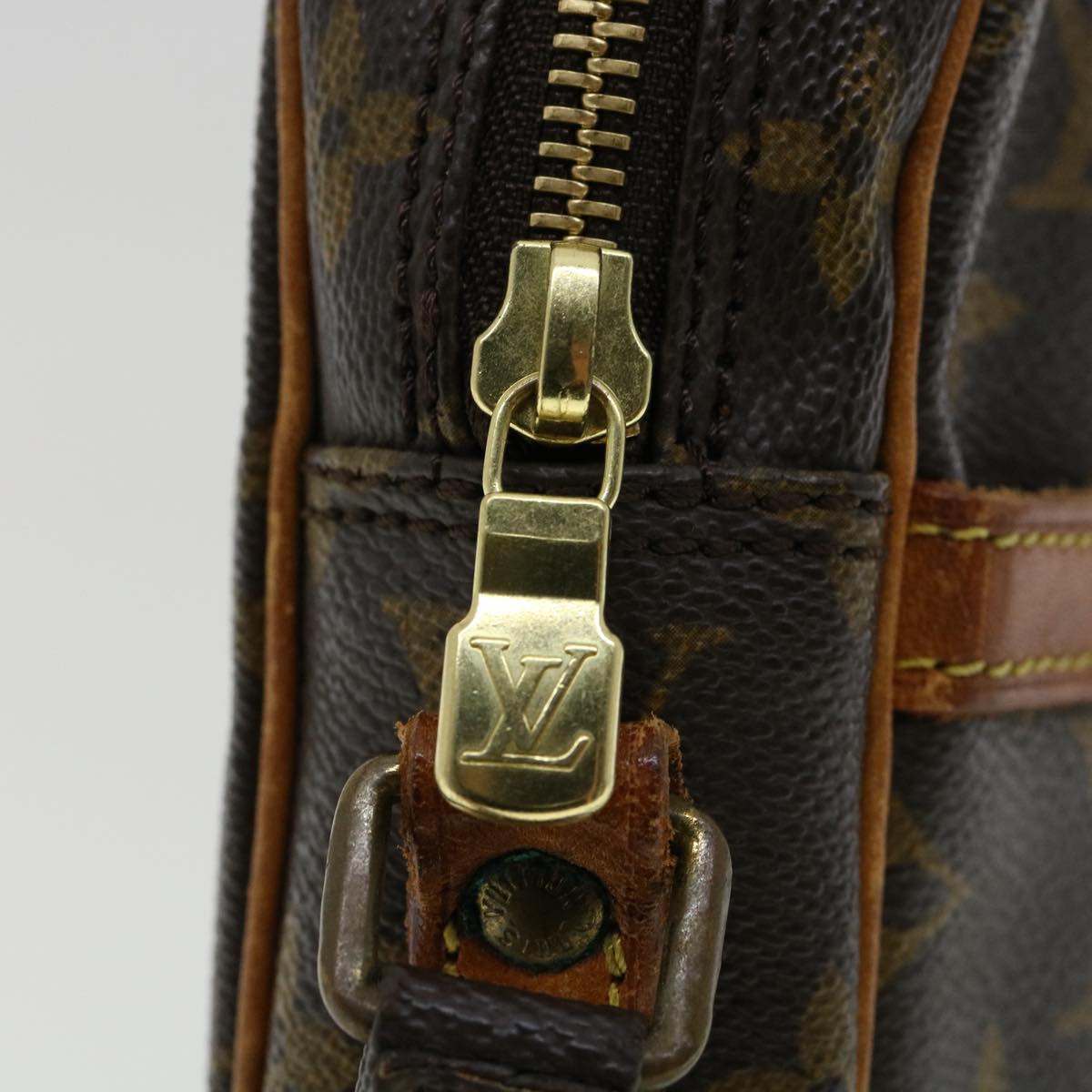 LOUIS VUITTON Monogram Danube Shoulder Bag M45266 LV jk2754