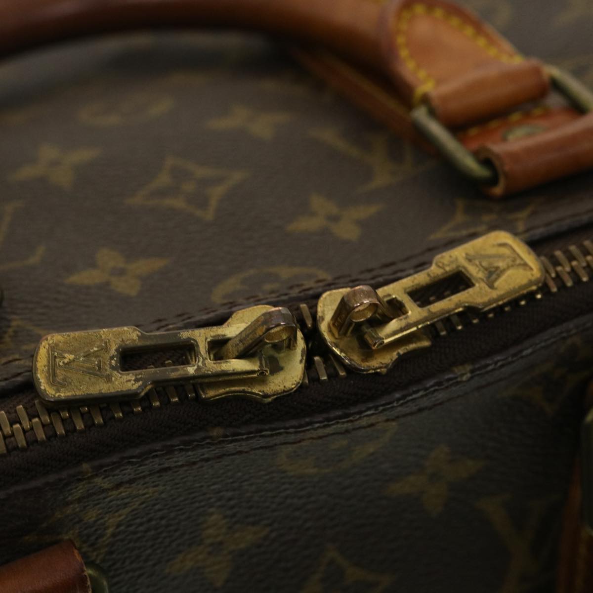 LOUIS VUITTON Monogram Keepall 45 Boston Bag M41428 LV jk2773