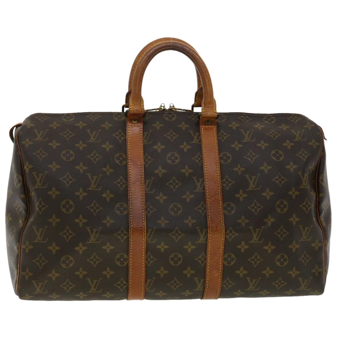 LOUIS VUITTON Monogram Keepall 45 Boston Bag M41428 LV jk2773