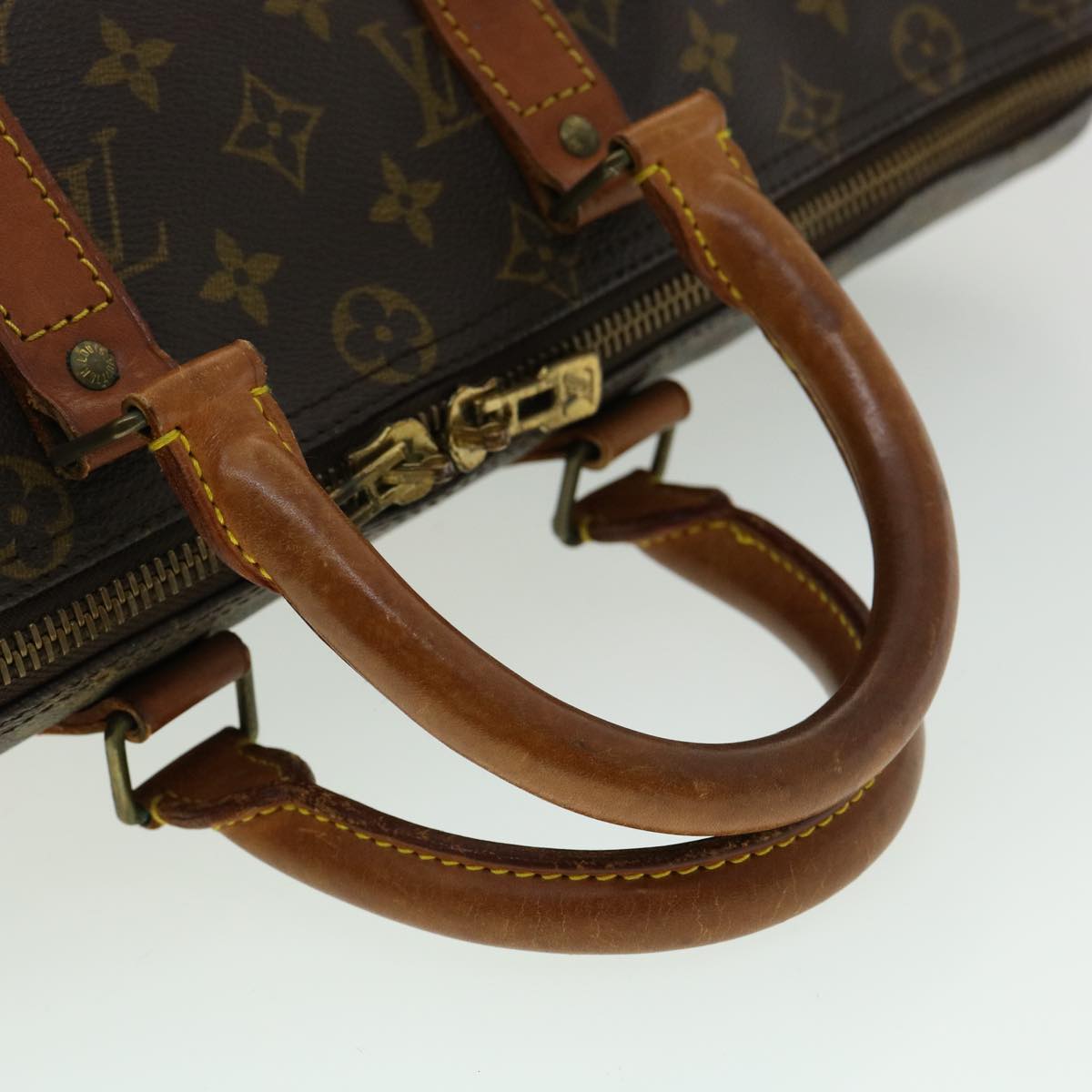 LOUIS VUITTON Monogram Keepall 45 Boston Bag M41428 LV jk2773