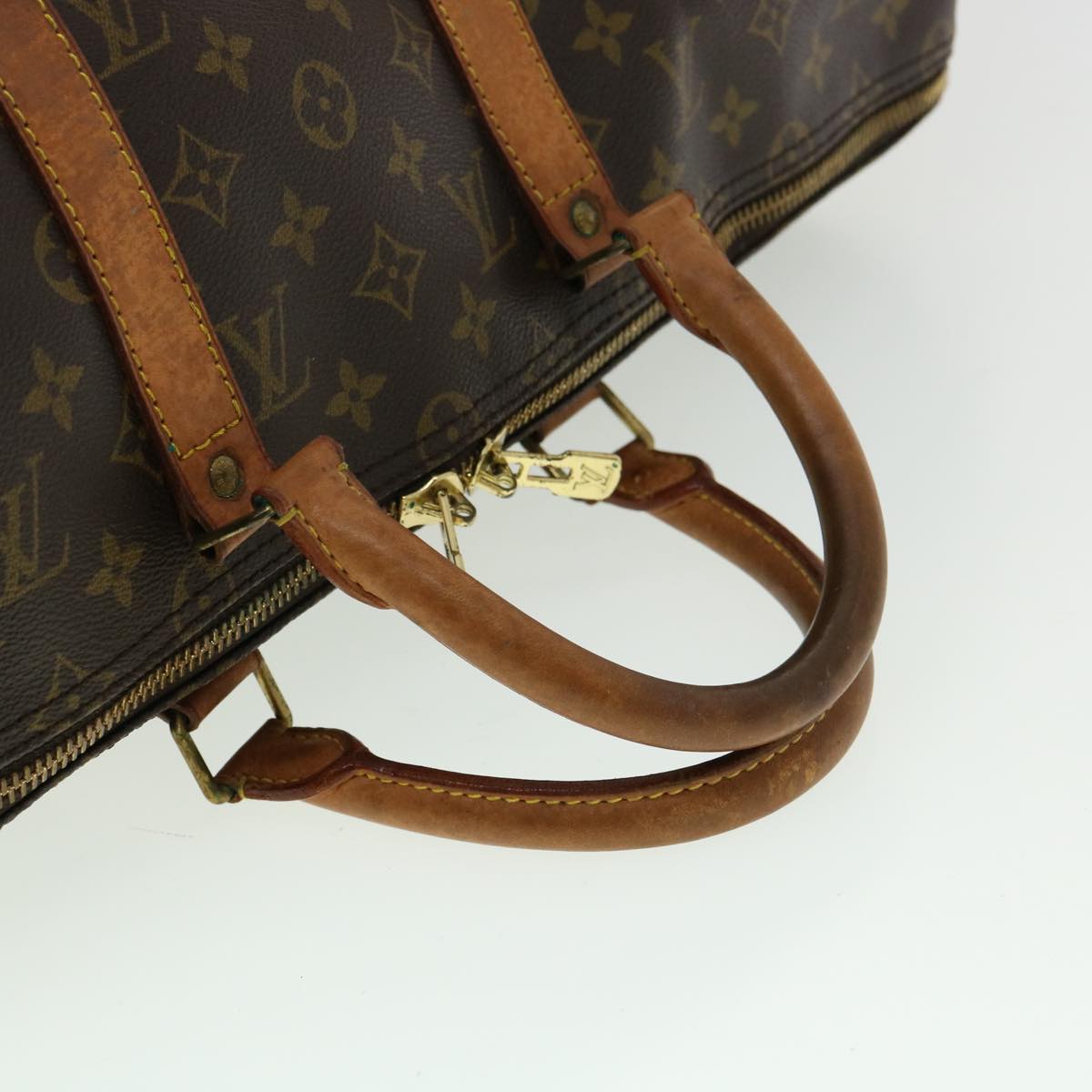 LOUIS VUITTON Monogram Keepall 50 Boston Bag M41426 LV jk2778