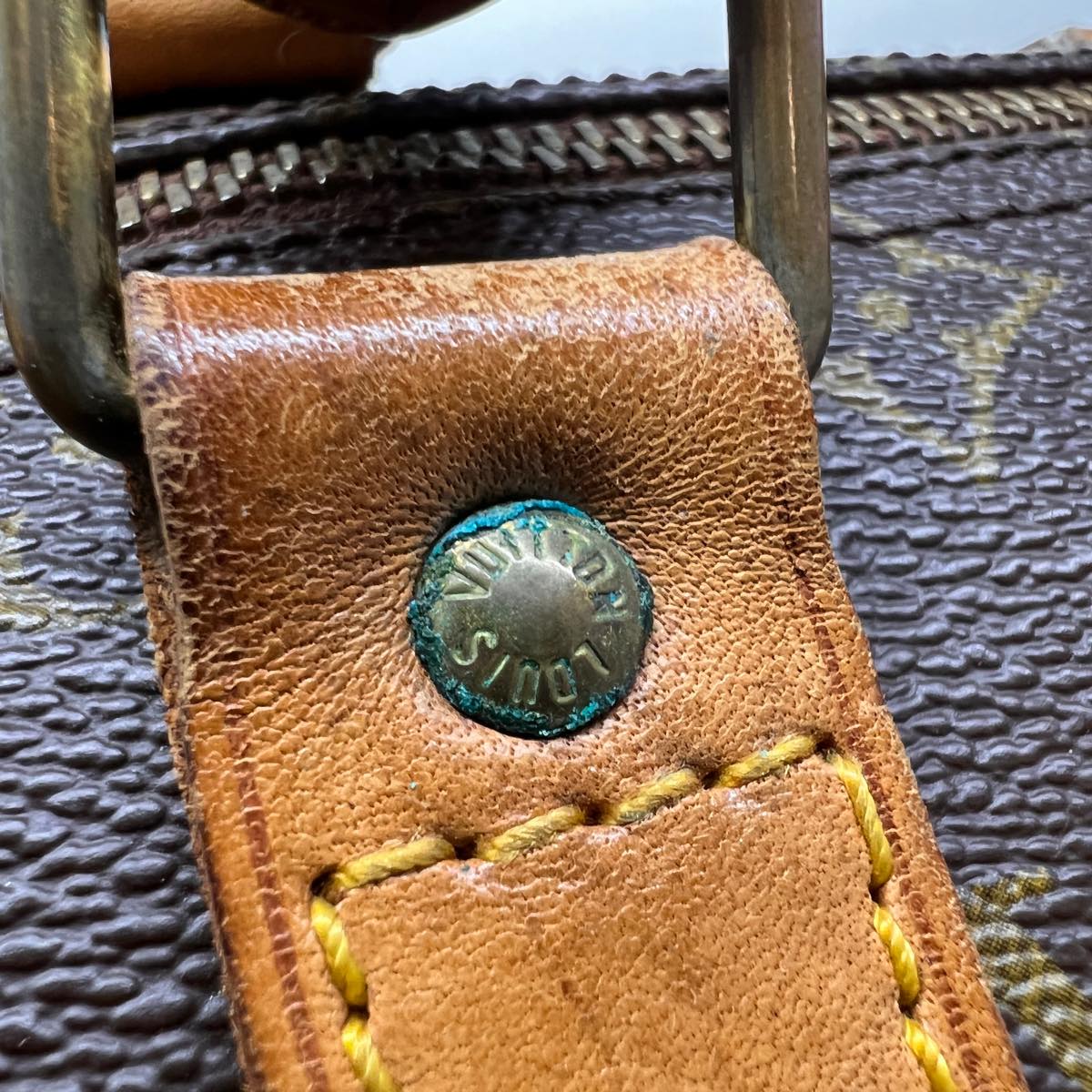 LOUIS VUITTON Monogram Keepall 50 Boston Bag Vintage M41426 LV jk2781