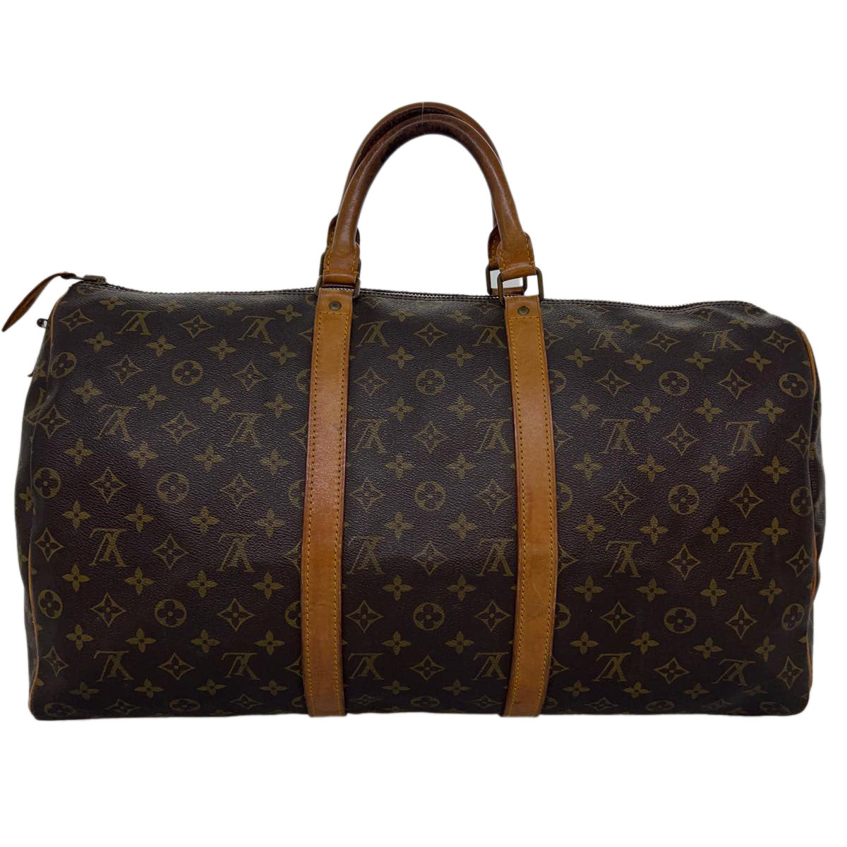 LOUIS VUITTON Monogram Keepall 50 Boston Bag Vintage M41426 LV jk2781
