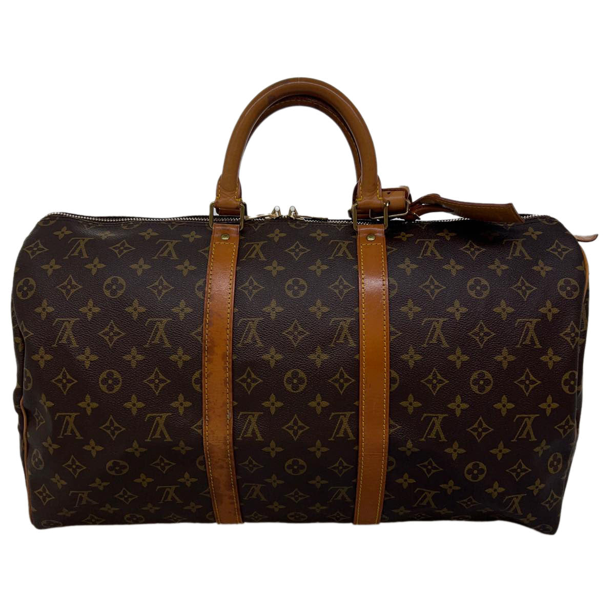 LOUIS VUITTON Monogram Keepall 50 Boston Bag M41426 LV jk2784