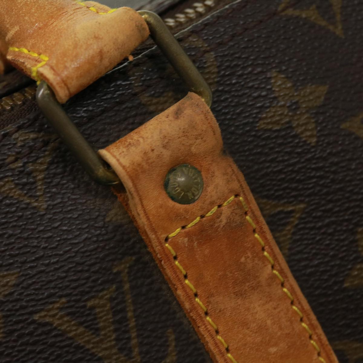 LOUIS VUITTON Monogram Keepall 50 Boston Bag M41426 LV jk2793
