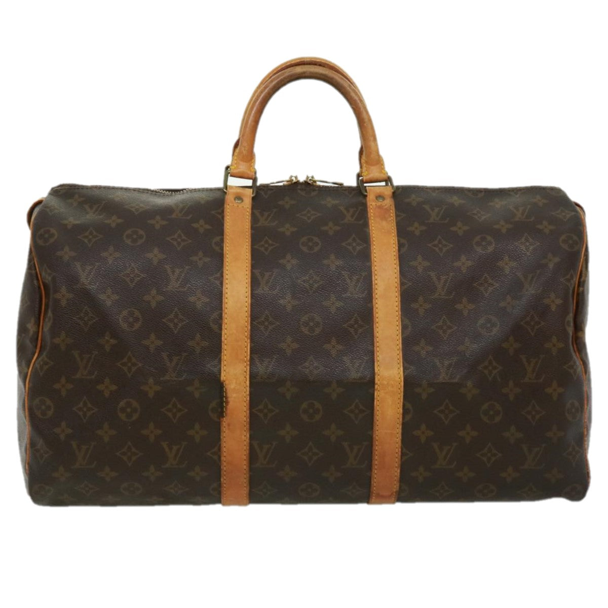 LOUIS VUITTON Monogram Keepall 50 Boston Bag M41426 LV jk2793