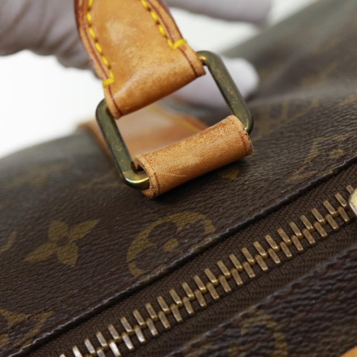 LOUIS VUITTON Monogram Keepall 50 Boston Bag M41426 LV jk2793