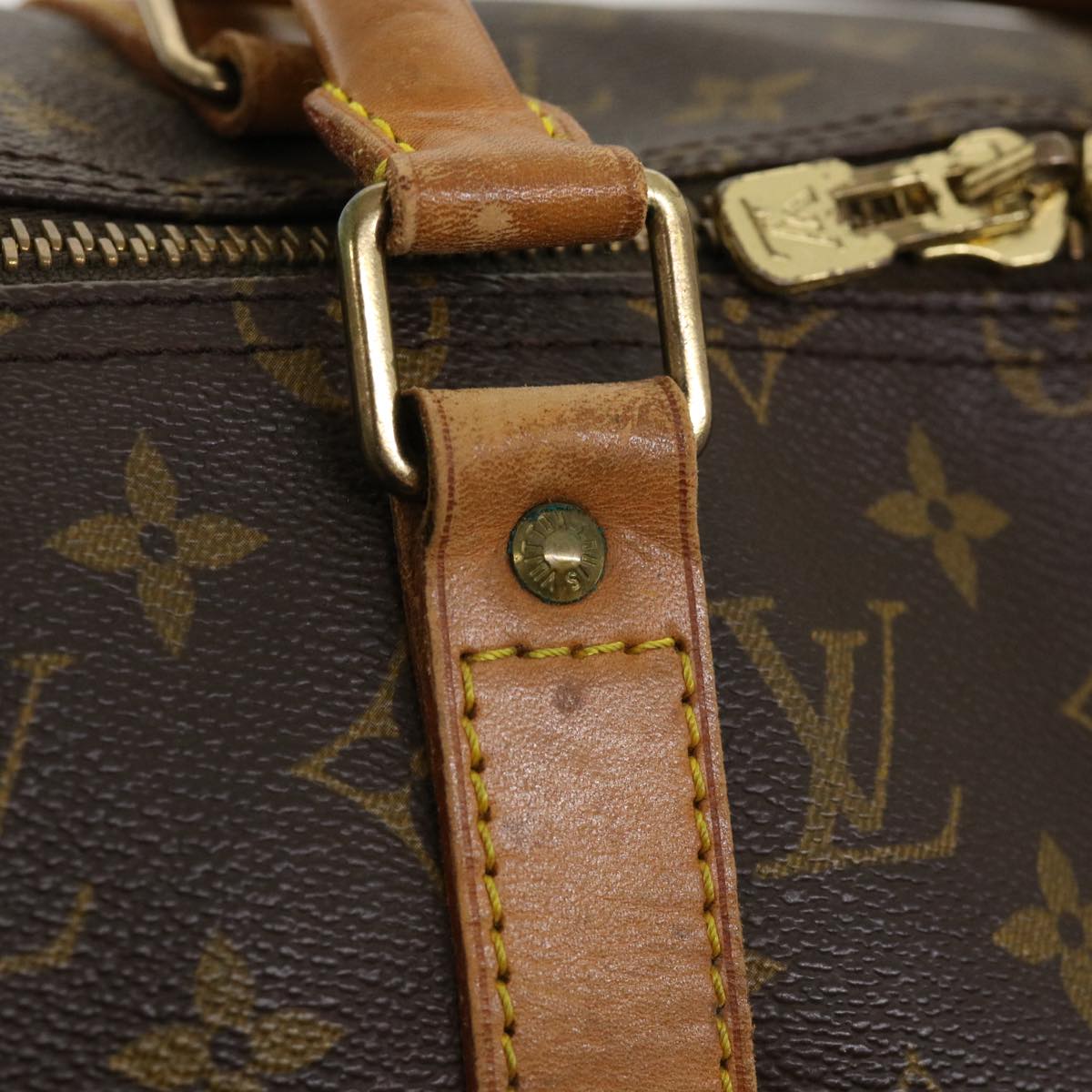 LOUIS VUITTON Monogram Keepall 50 Boston Bag M41426 LV jk2794